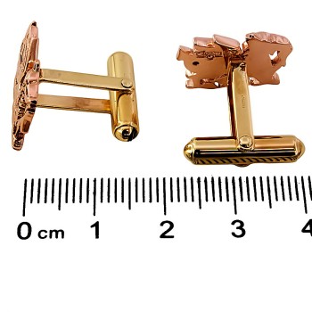 9ct rose gold Clogau Cufflinks